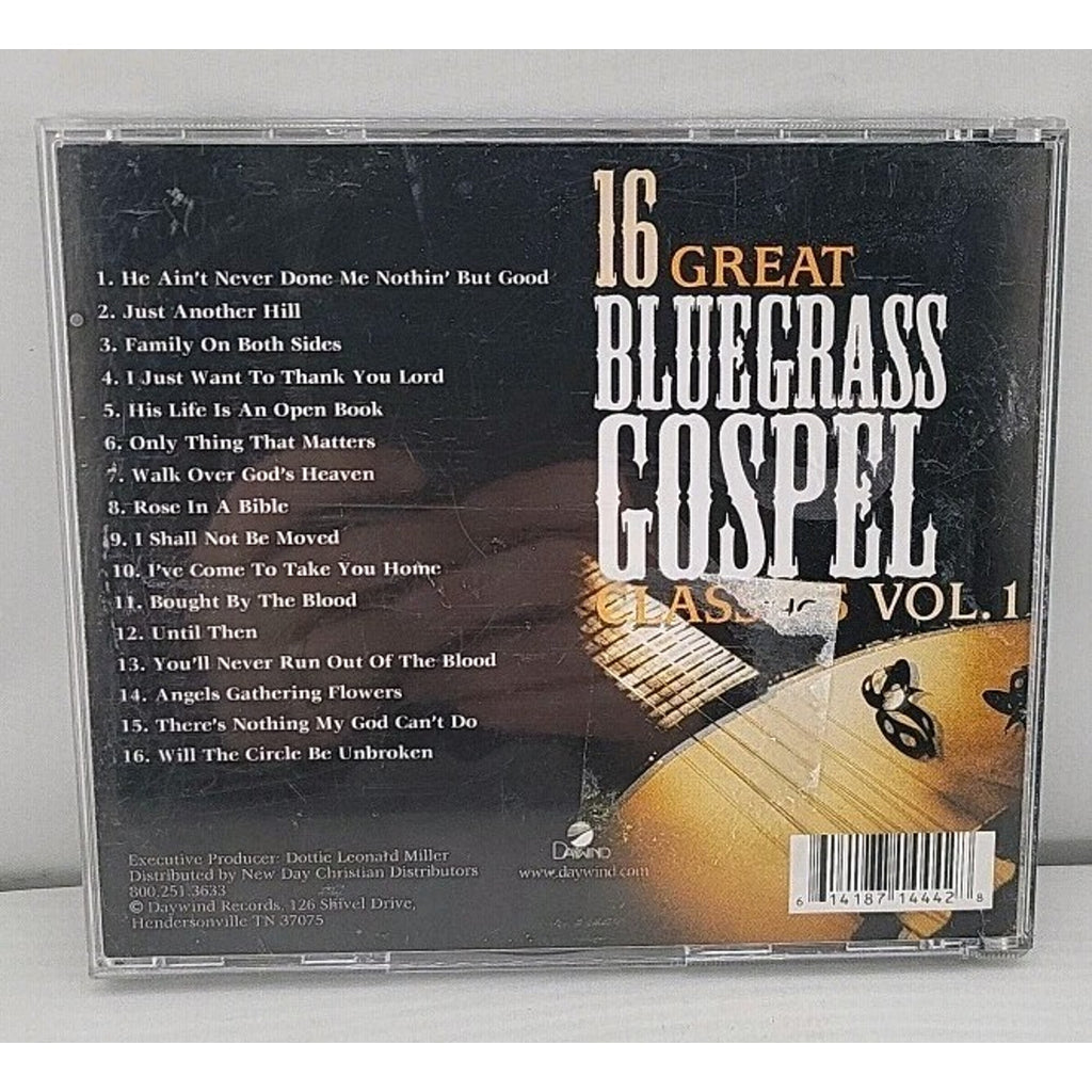 16 Great Bluegrass Classics, Vol. 1 by Various (CD, 2005)