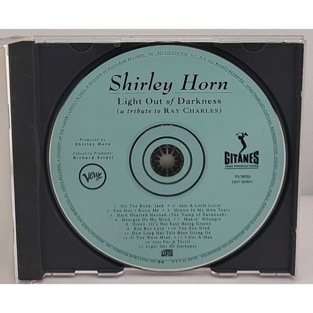 Shirley Horn Light Our Of Darkness CD