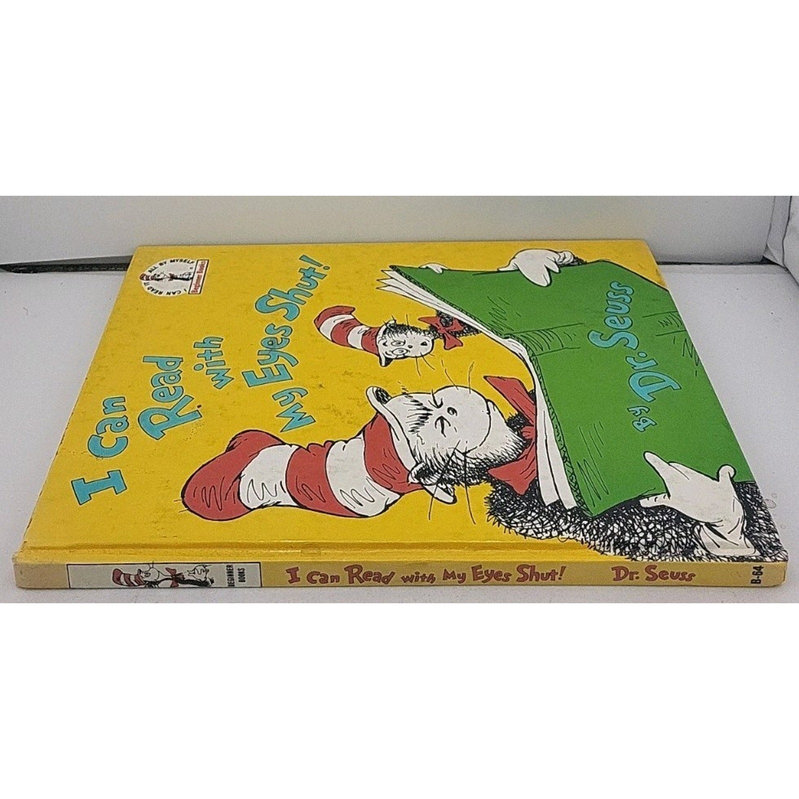 Dr Seuss/I Can Read With My Eyes Shut!/ Beginner Books - HC 1978