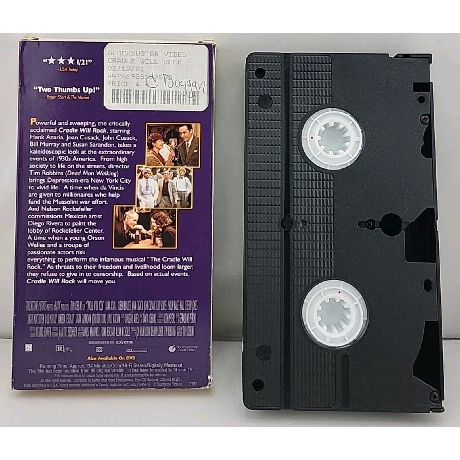 The Cradle Will Rock (VHS, 1999)