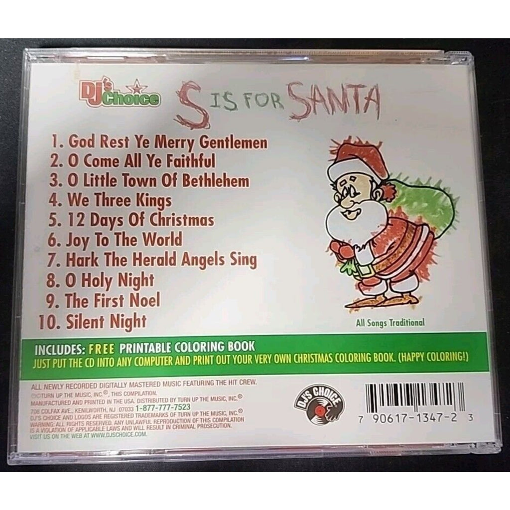 DJ's Choice: S is for Santa by DJ's Choice (CD, Oct-2002, Turn Up the Music)