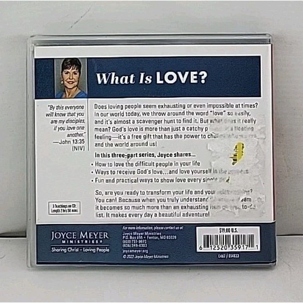 What is Love? - Joyce Meyer (CD Audiobook)