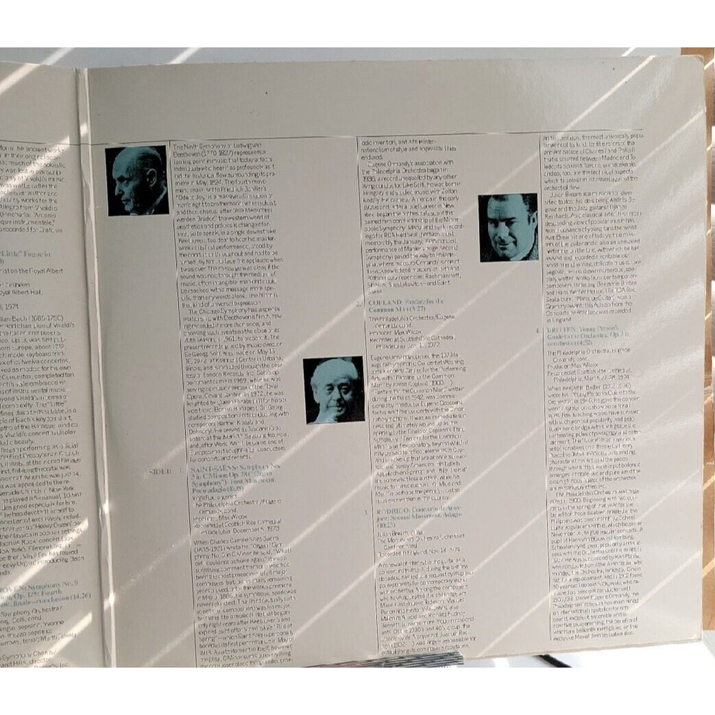 Various – Maxell Classical Sampler LP - RCA – DPL1-0353 (Record)