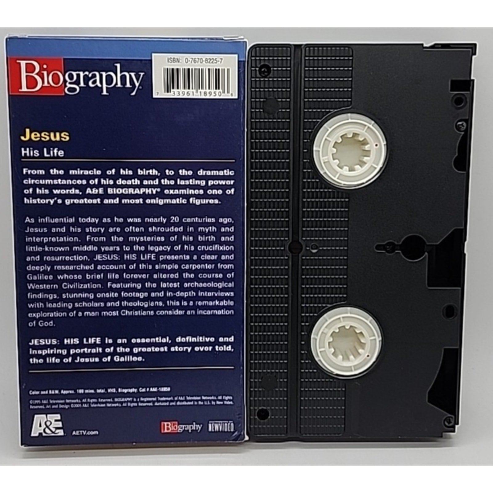Biography: Jesus - His Life (VHS, 1995)