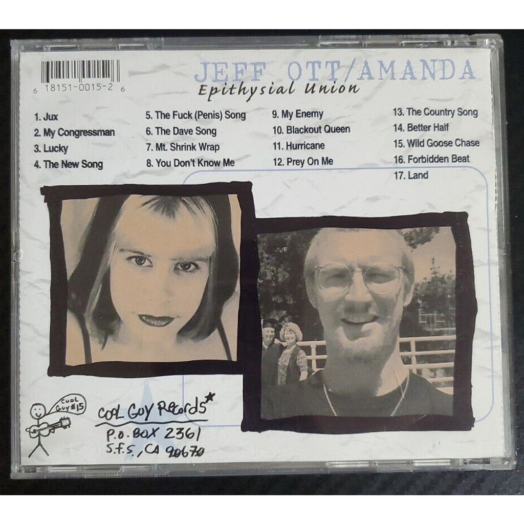 Epithysial Union - Split by Jeff Ott (CD, Sep-1998, Cool Guy Records)