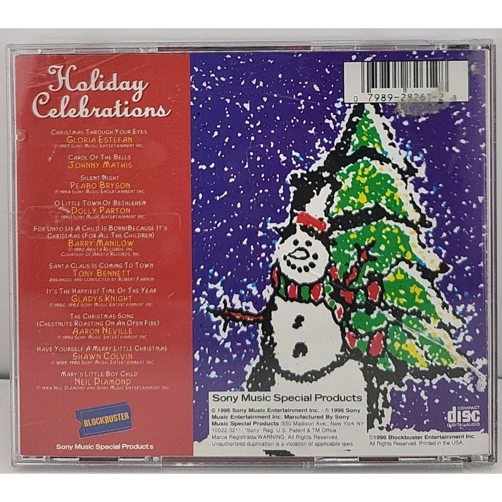Holiday Celebrations By Various Artists (CD) 1996