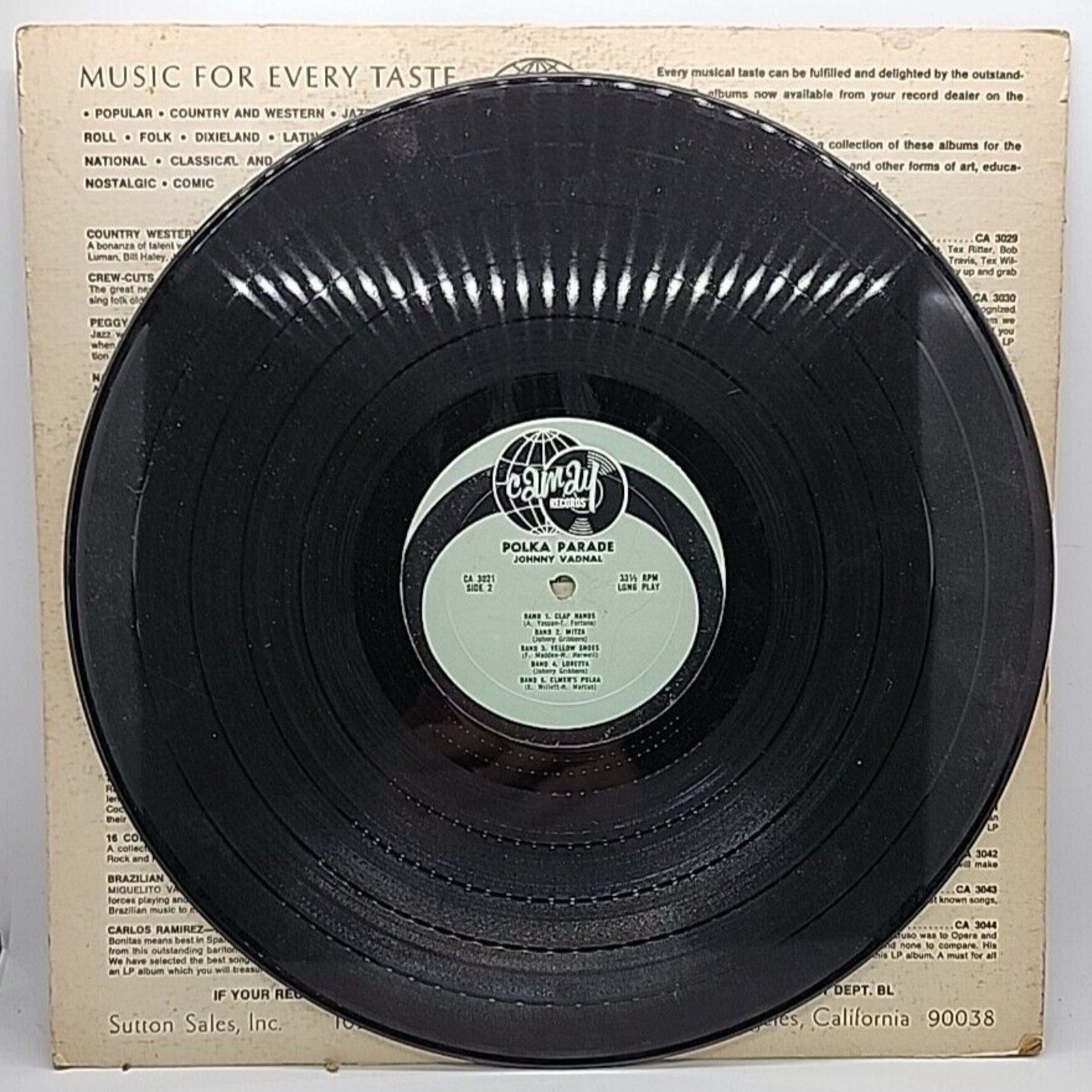 Frank Yankovic And His Orchestra - Polka Parade (Record)