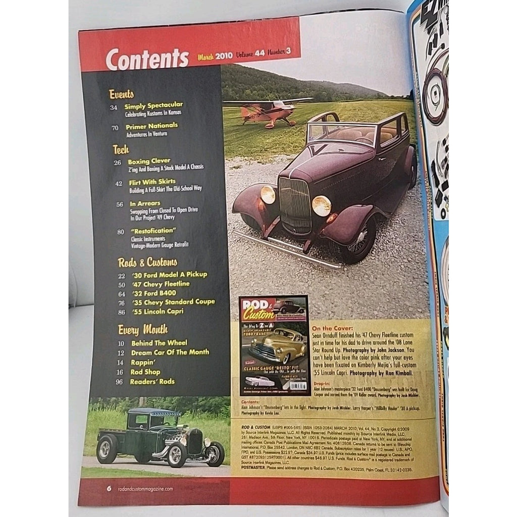 Rod & Custom Magazine - March 2010 - Volume 44 Number 3