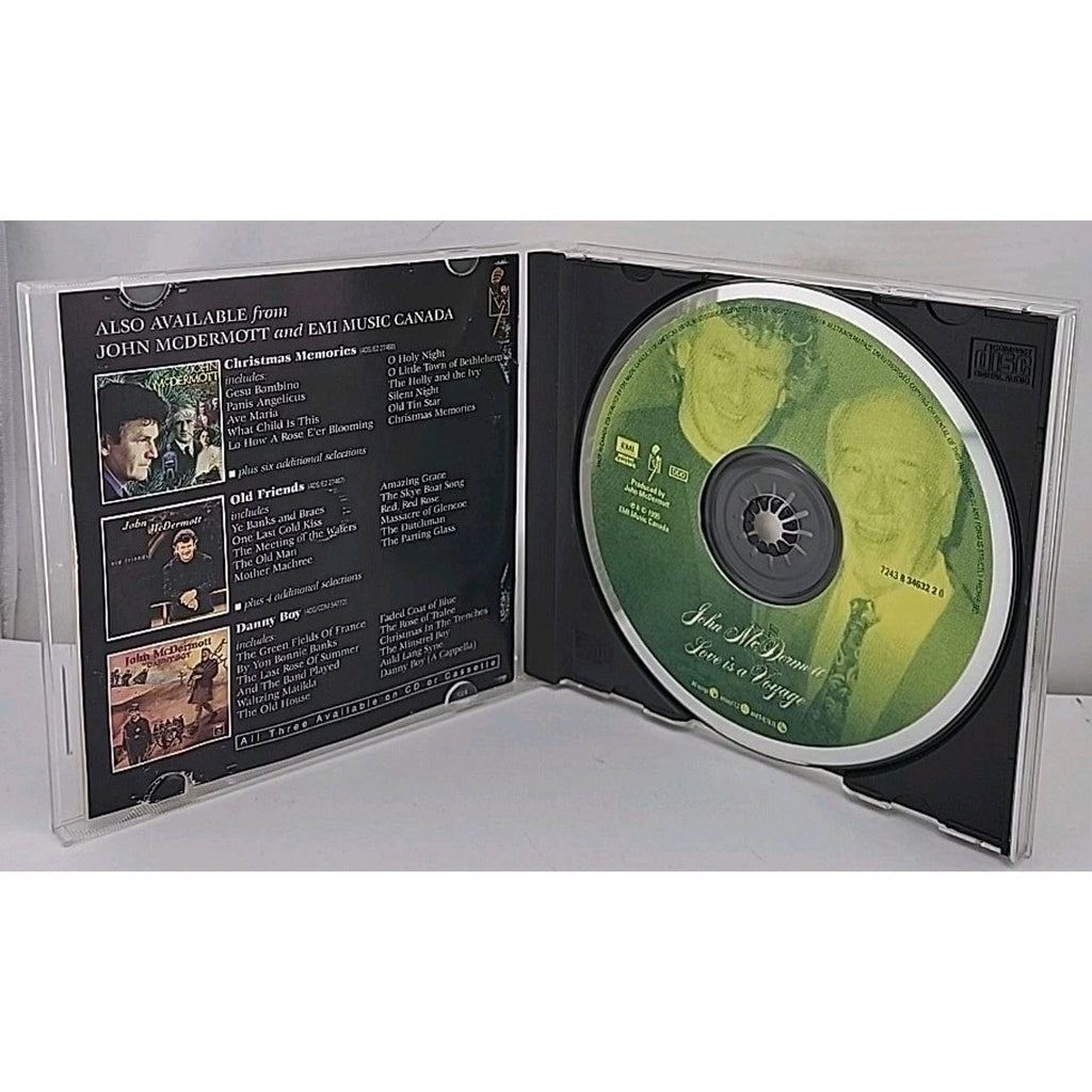 John McDermott Love Is A Voyage (CD, 1995, EMI)