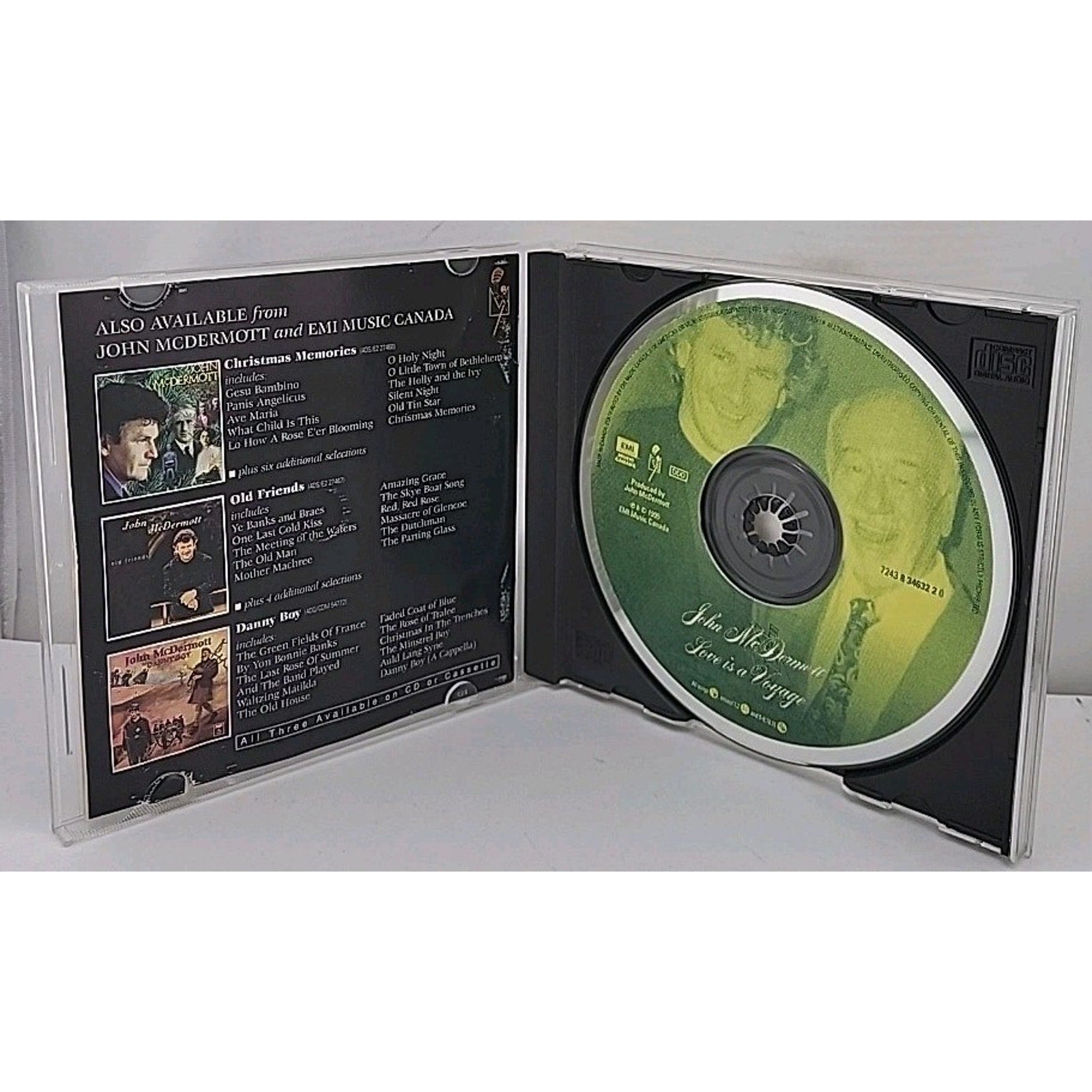 John McDermott Love Is A Voyage (CD, 1995, EMI)