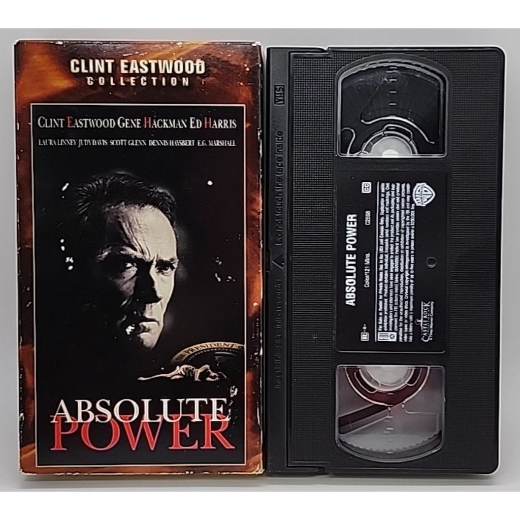 Absolute Power (VHS, 2000, Clint Eastwood Collection)