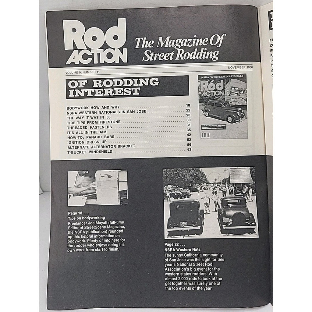 Rod Action Magazine - November 1980 - Vol. 9 No. 11