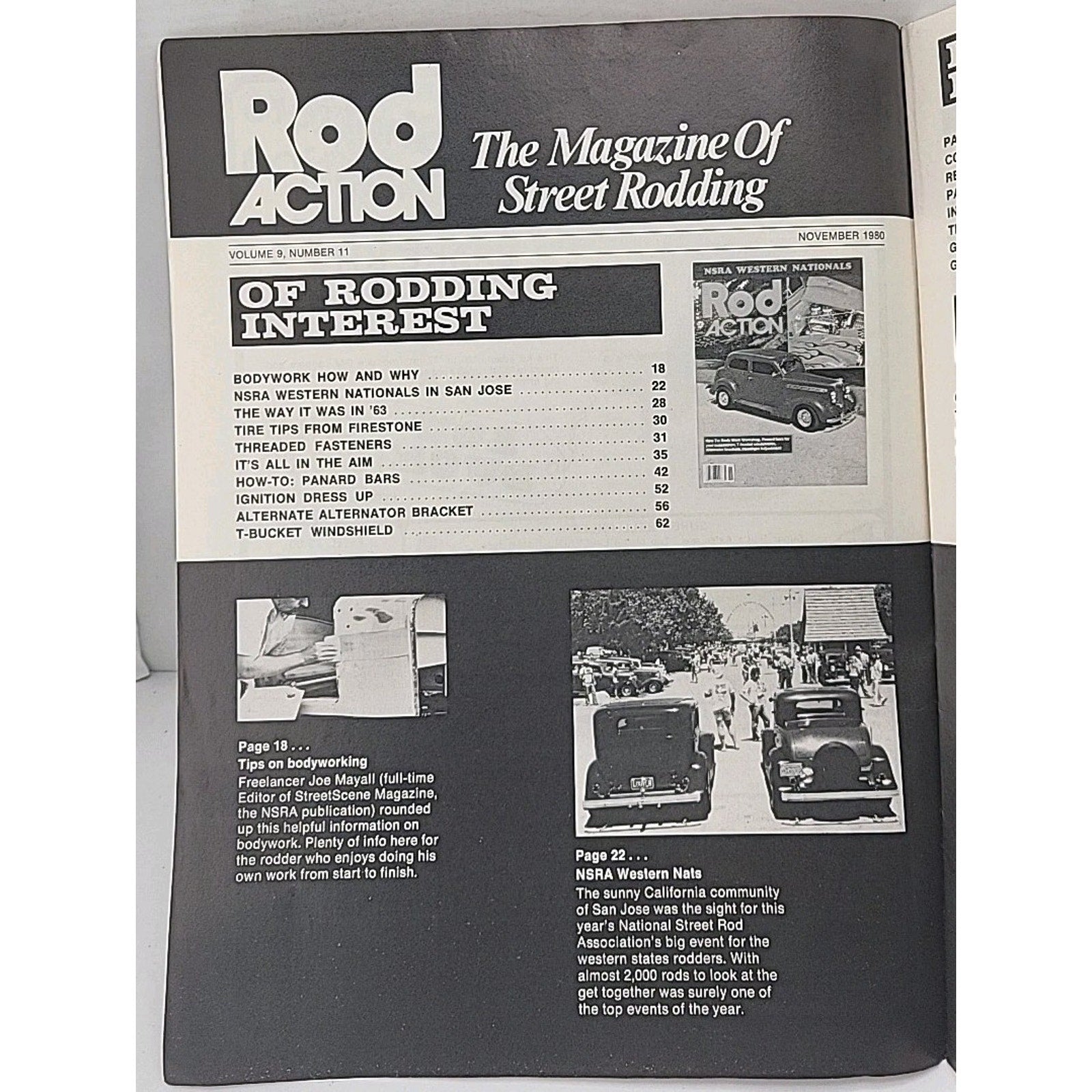Rod Action Magazine - November 1980 - Vol. 9 No. 11