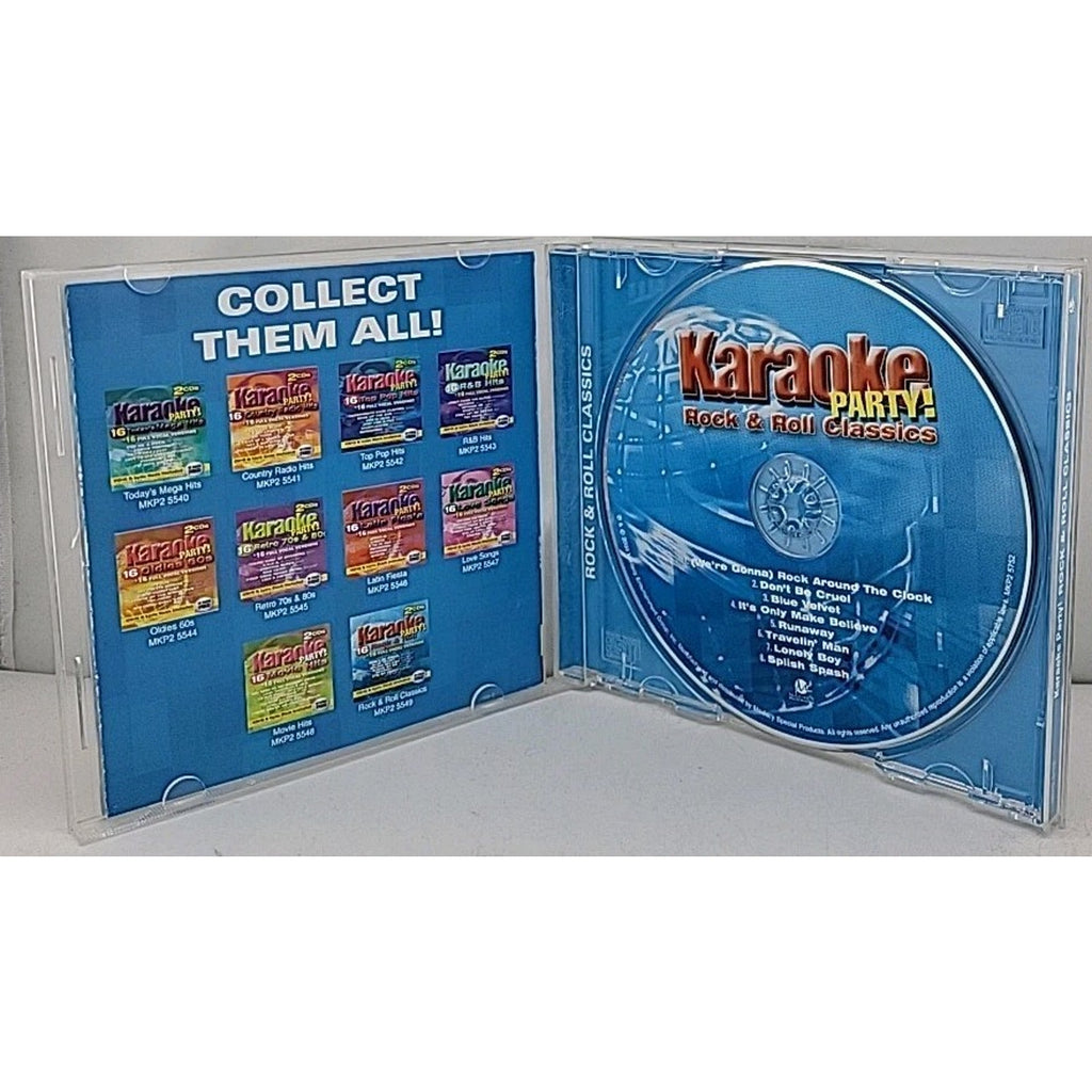 Karaoke Party! 8 Rock & Roll Classics CD+G Lyric Book