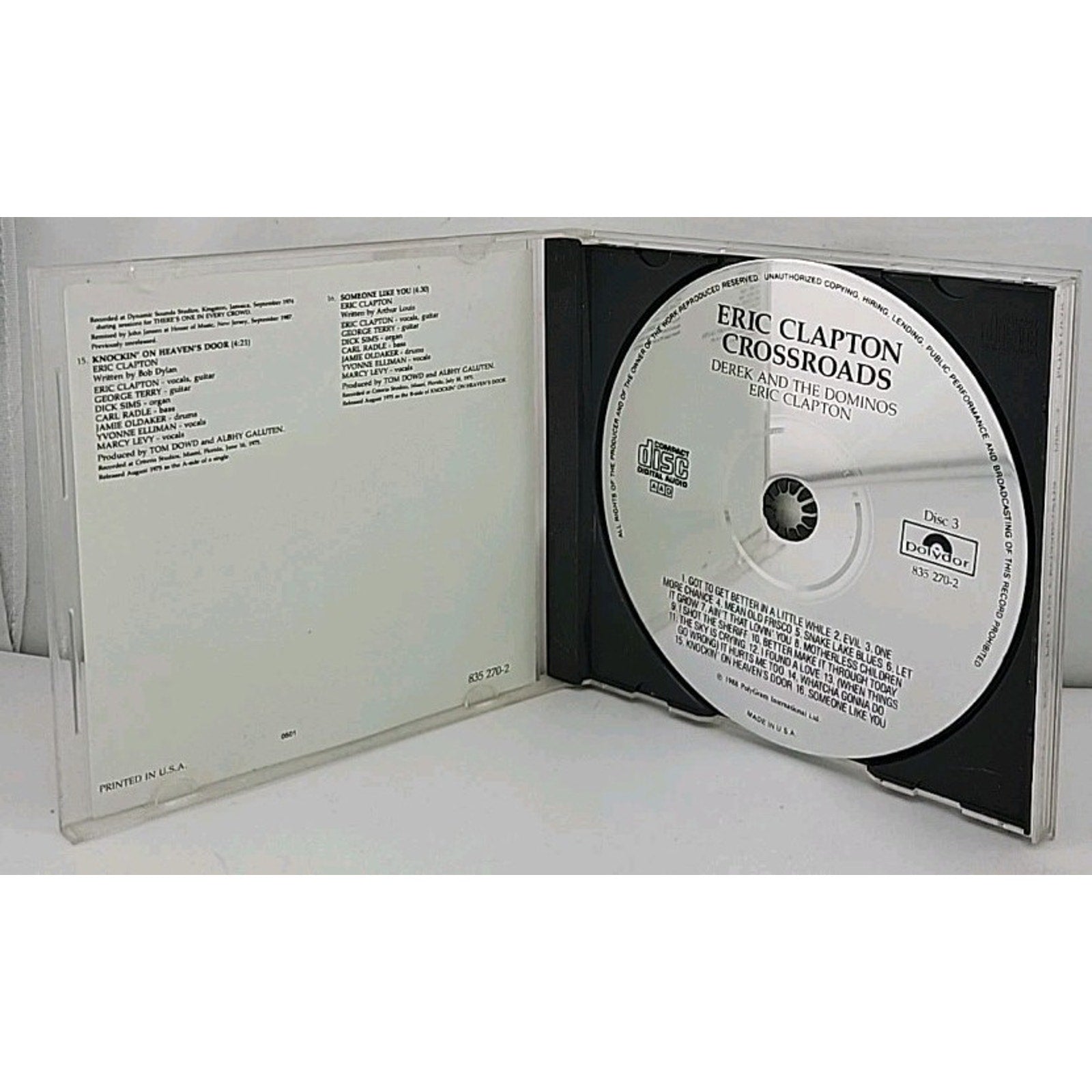 Eric Clapton - Crossroads CD Disc 3