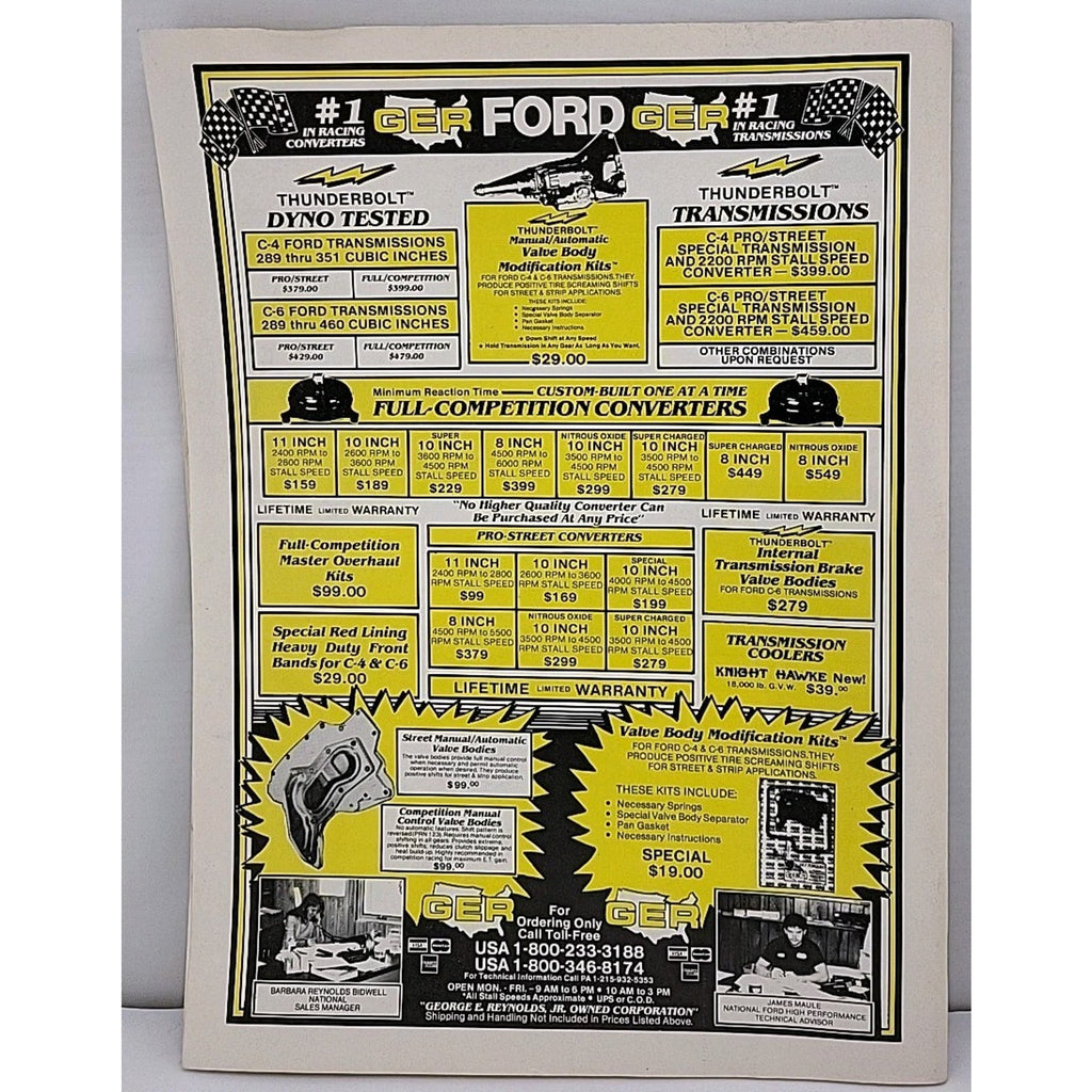 Fabulous Mustangs And Exotic Fords Magazine November 1988 Volume 8 Number 6