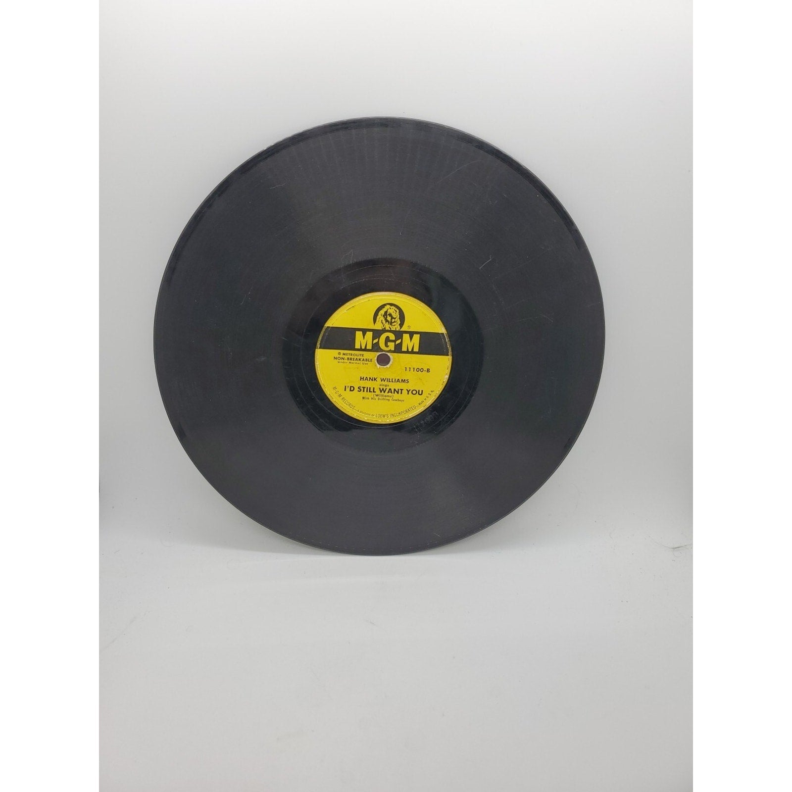 Hank Williams Baby We're Really In Love/I'd Still Want You (Record)