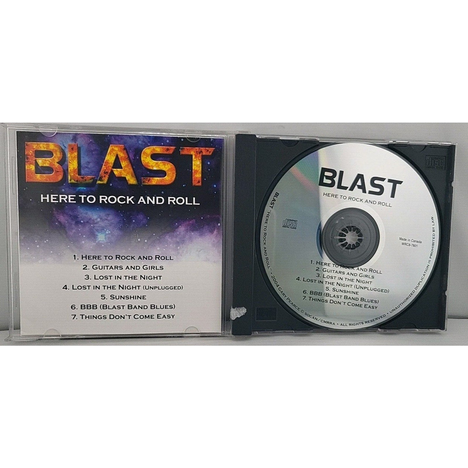 Blast - Here To Rock And Roll CD