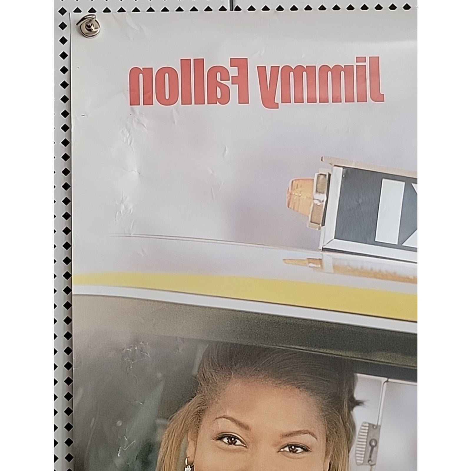 Taxi Movie Poster 27x40 D/S Queen Latifah Jimmy Fallon Ann Margret Jen Esposito