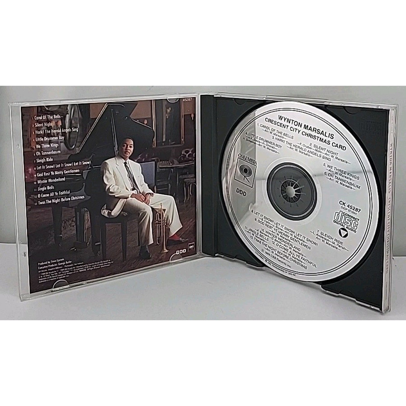 Crescent City Xmas Card by Marsalis, Wynton (CD, 1989)