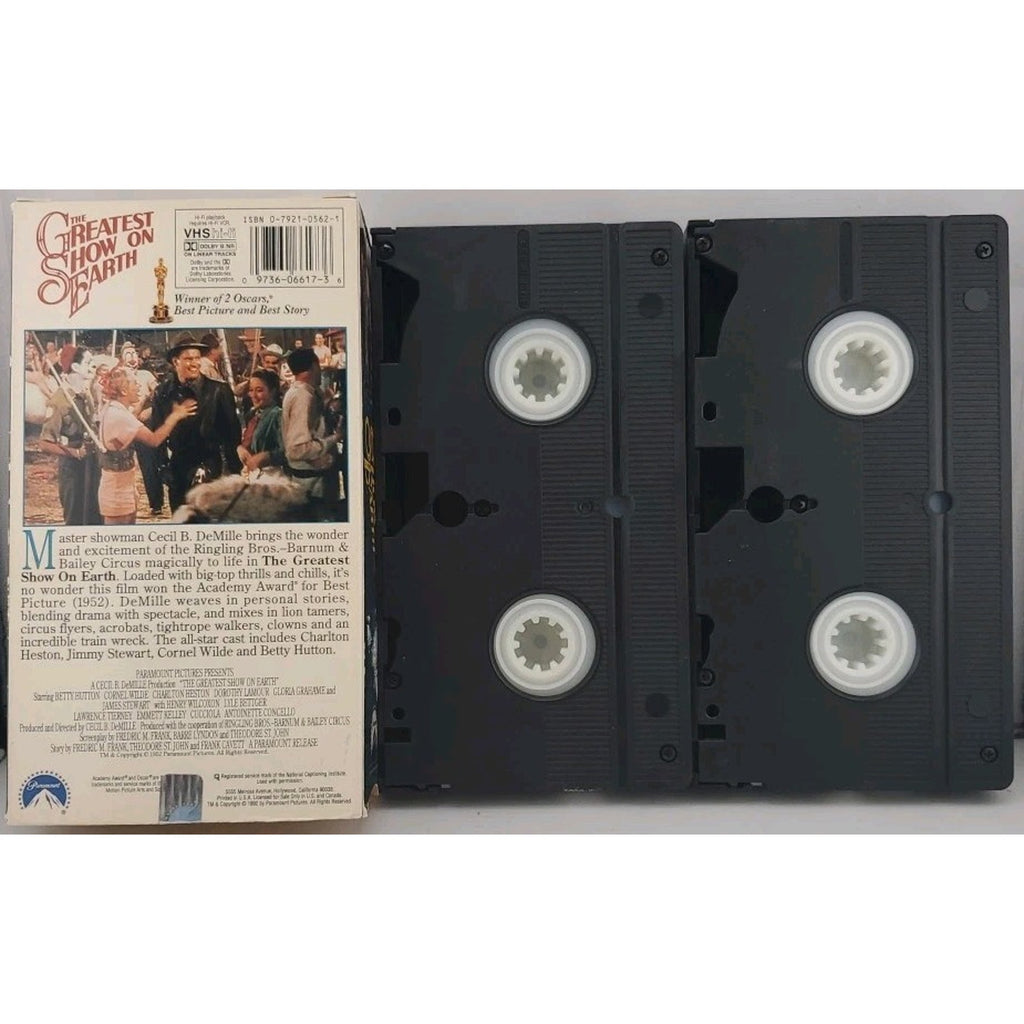 The Greatest Show on Earth (VHS, 2002, 2-Tape Set)