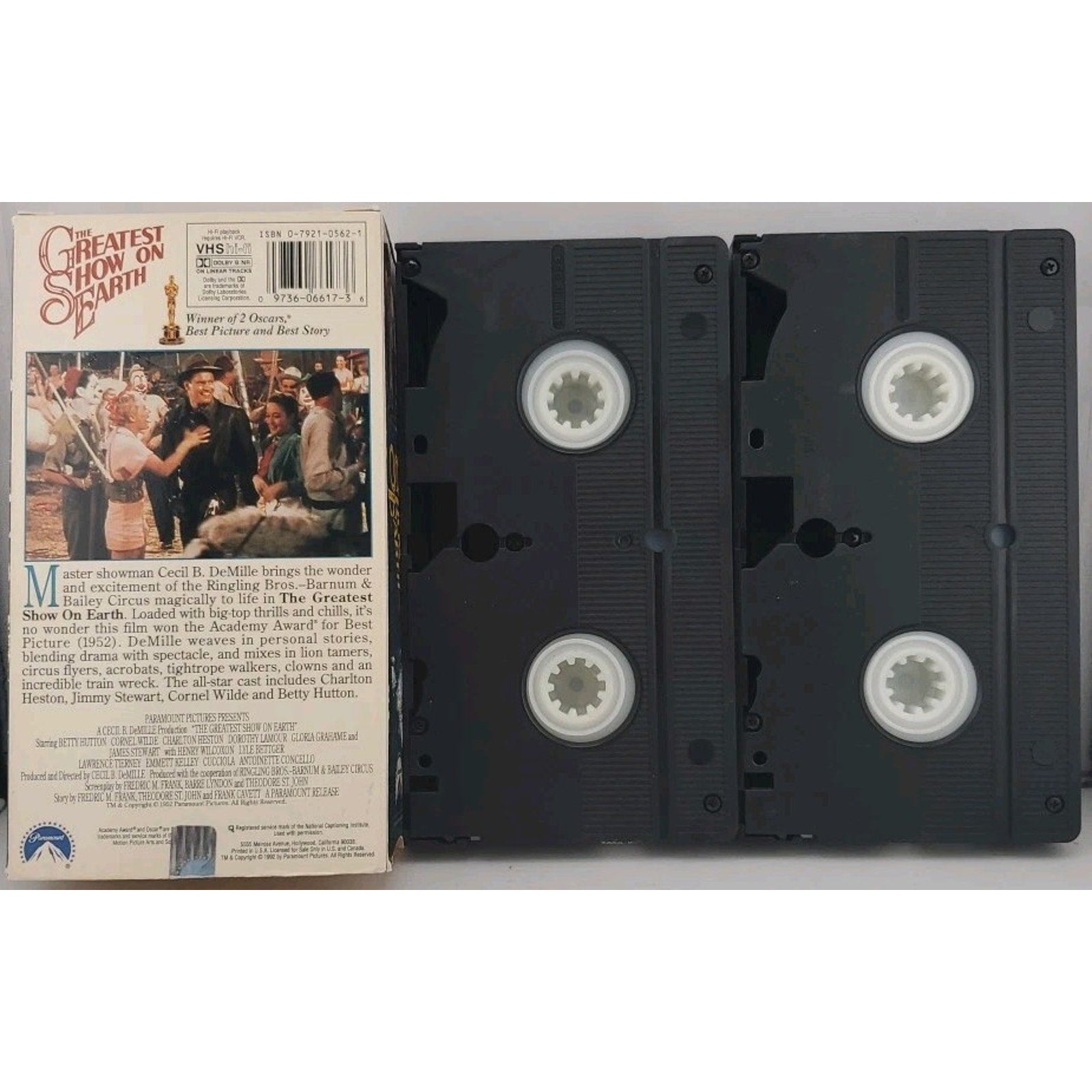 The Greatest Show on Earth (VHS, 2002, 2-Tape Set)