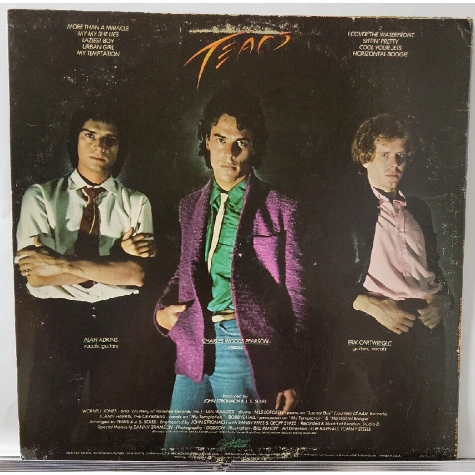 Tears Alan Adkins (Record)