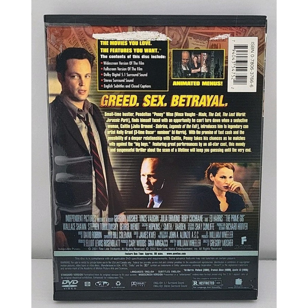 The Prime Gig (DVD, 2000)