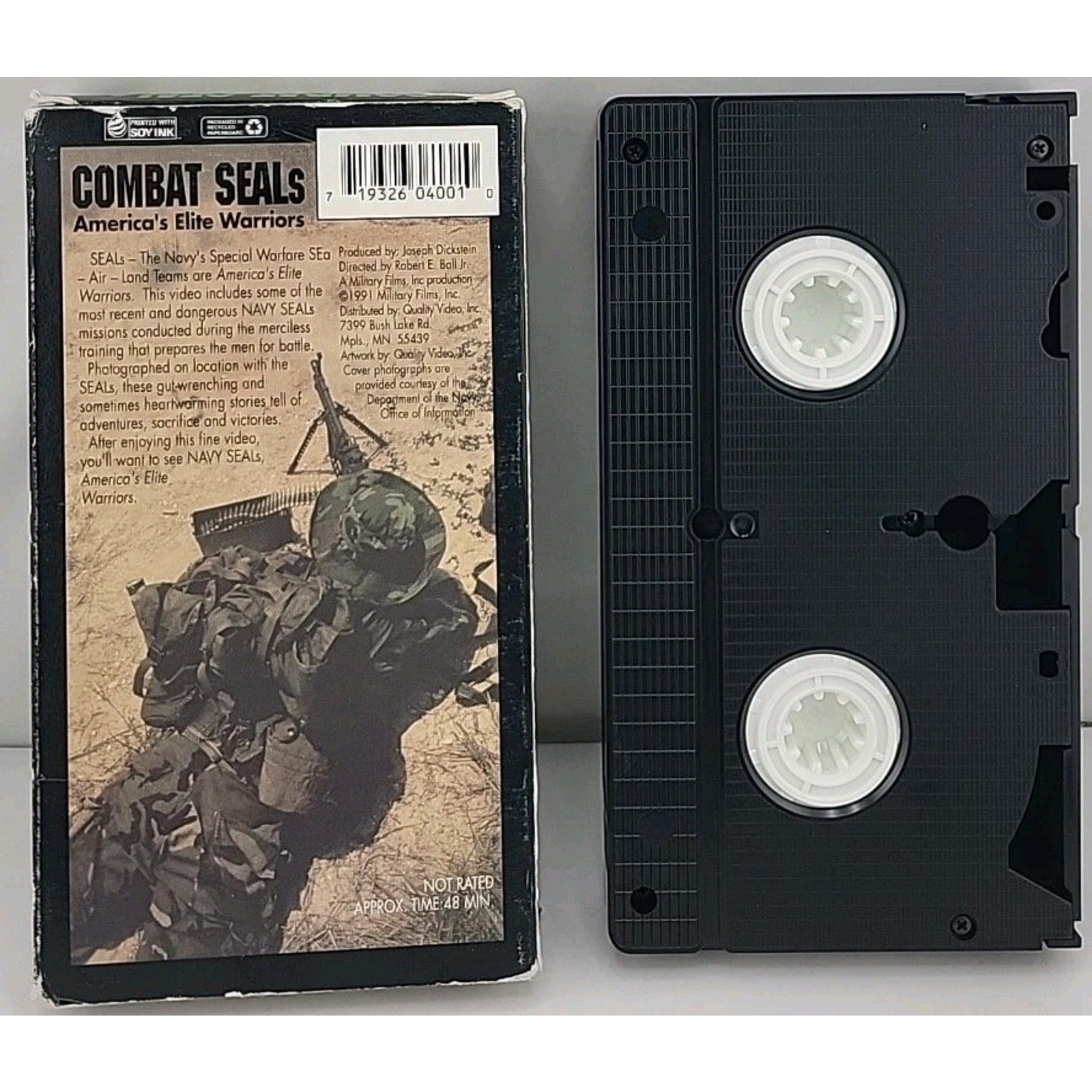 Combat Seals VHS America's Elite Warriors