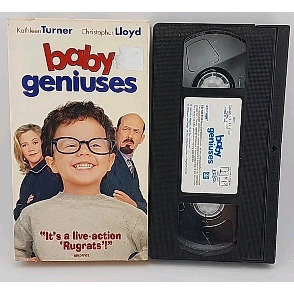 Baby Geniuses (VHS, 1999, Closed Captioned)
