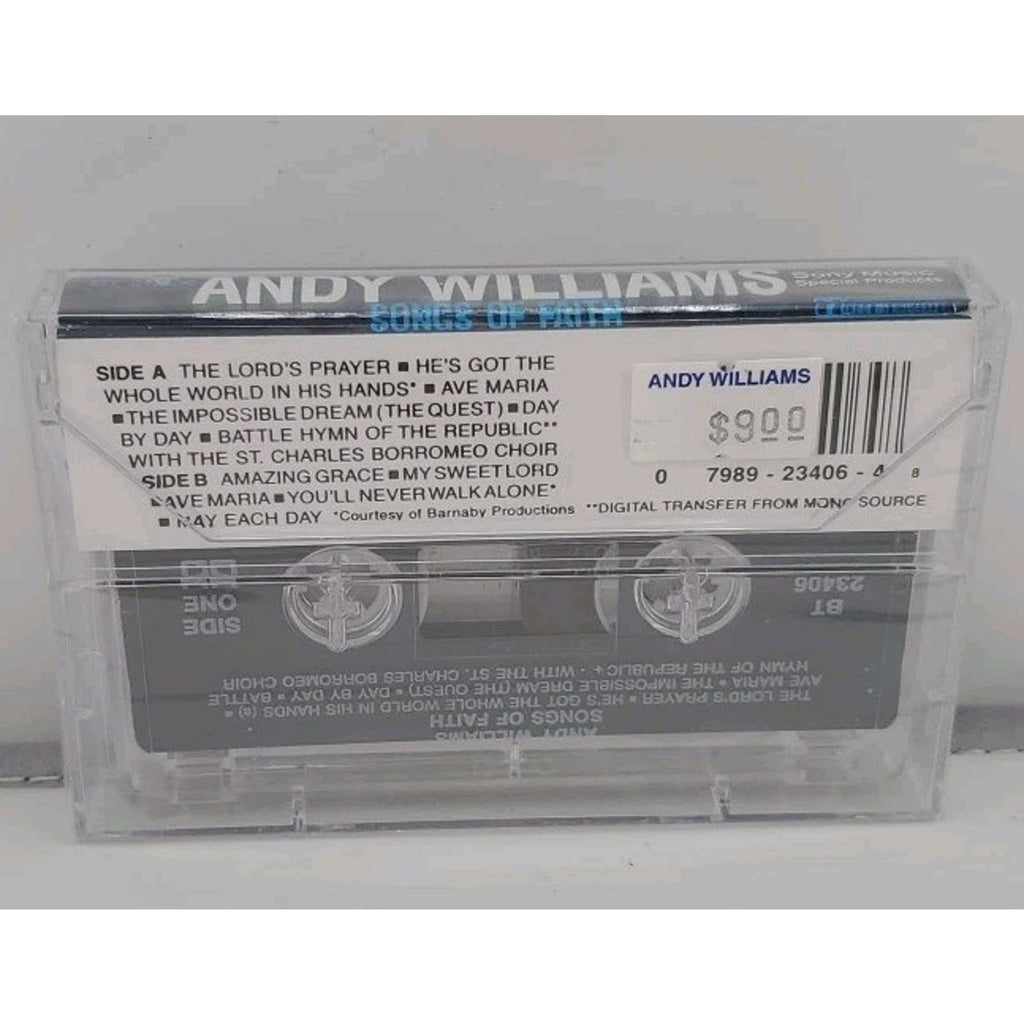 Songs Of Faith Andy Williams (Cassette) *Brand New*