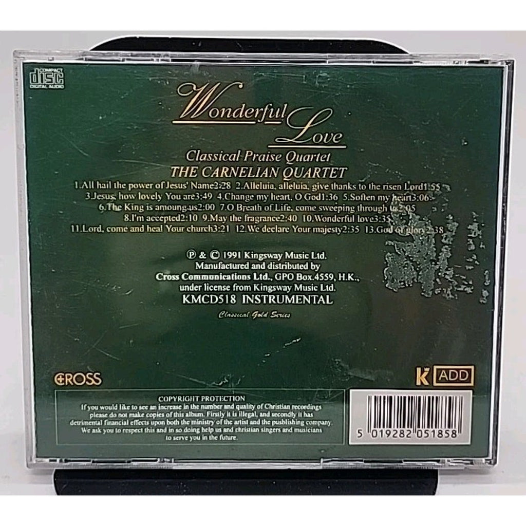 Wonderful Love Classical Praise Quartet (CD)