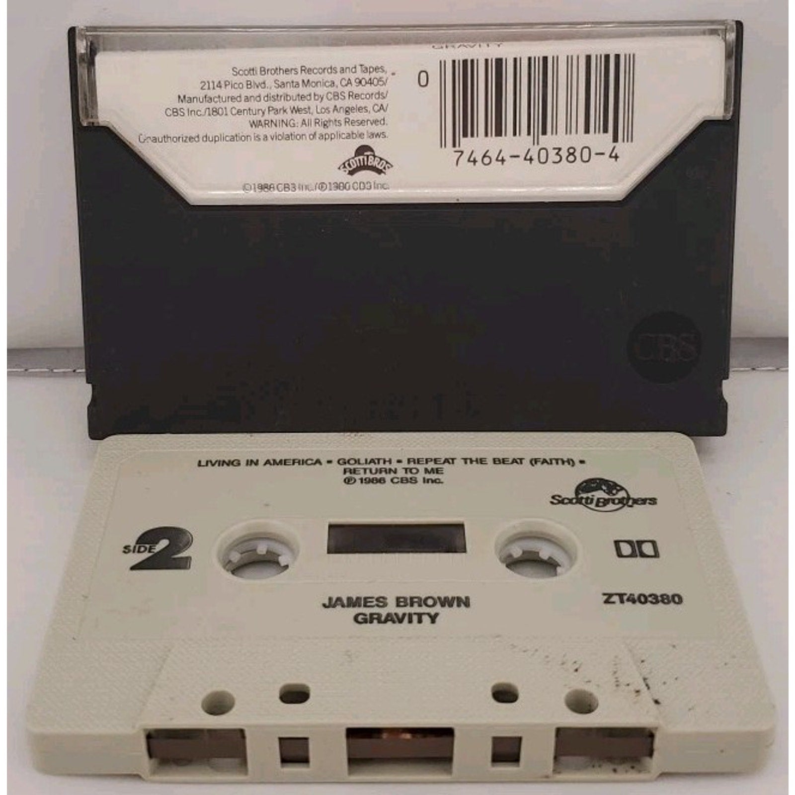 James Brown Gravity Cassette
