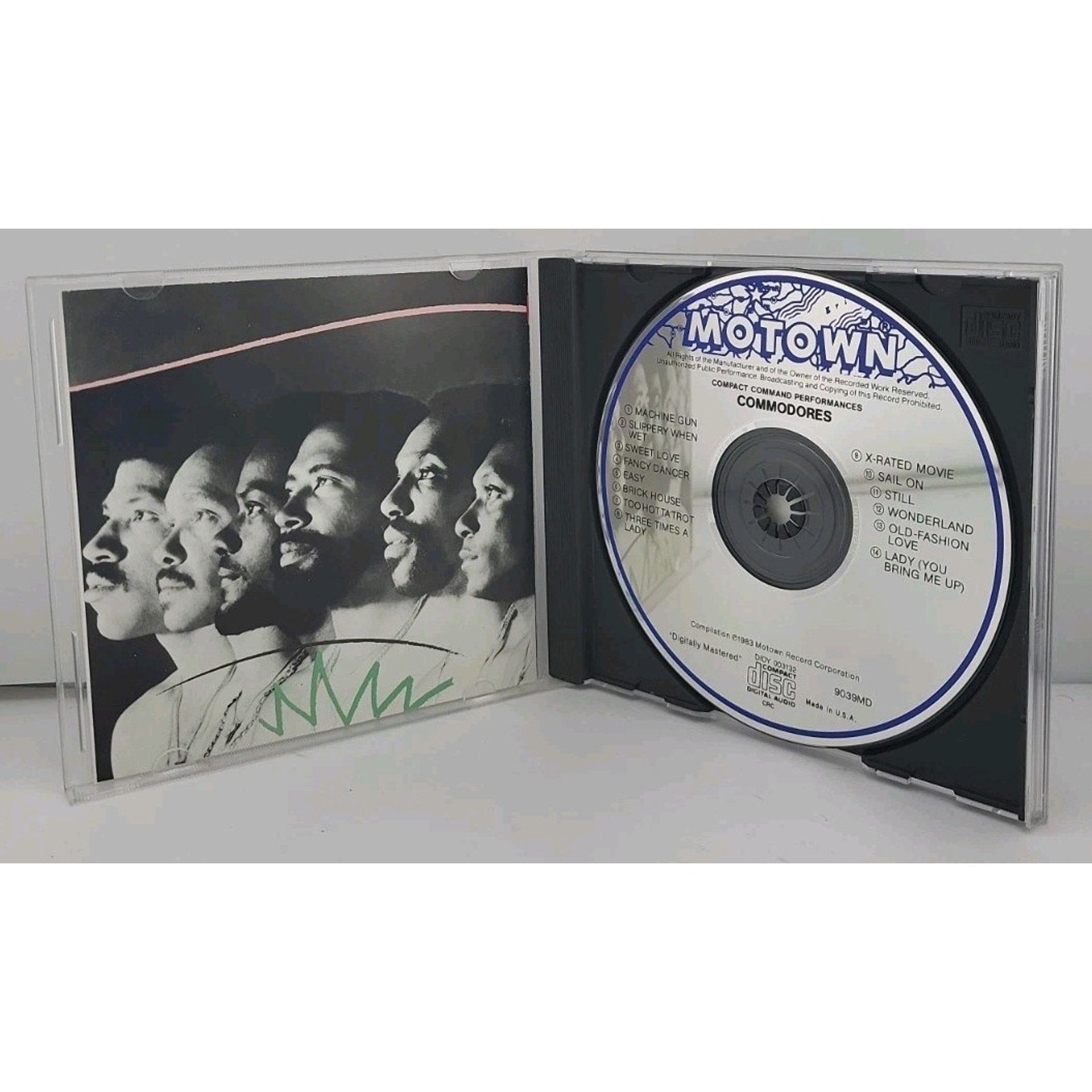 14 Greatest Hits by Commodores (CD, 1984, Motown)