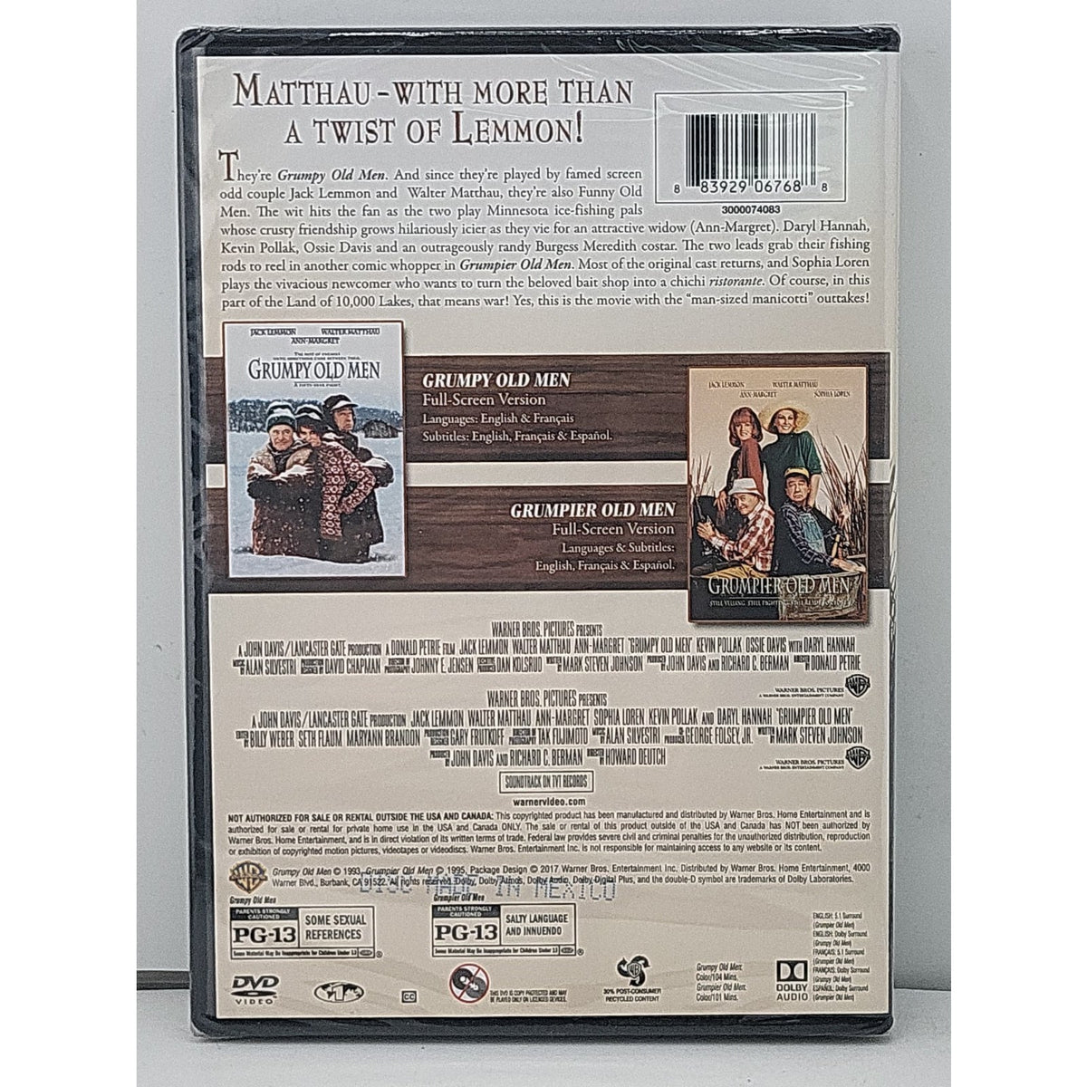 Grumpy Old Men Collection (DVD) *Brand New*