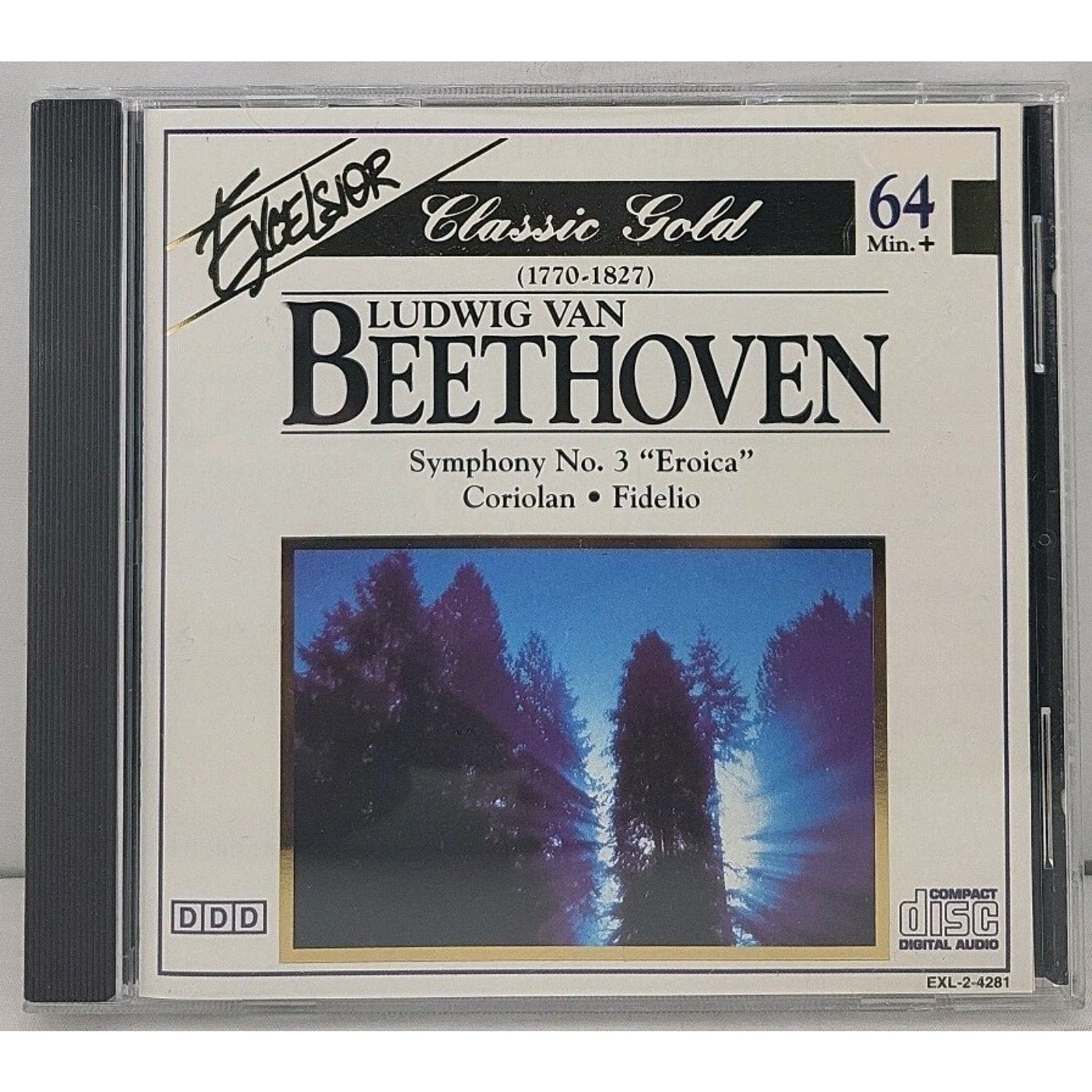 Excelsior Classic Gold Ludwig Van Beethoven Symphony No 3 Eroica CD