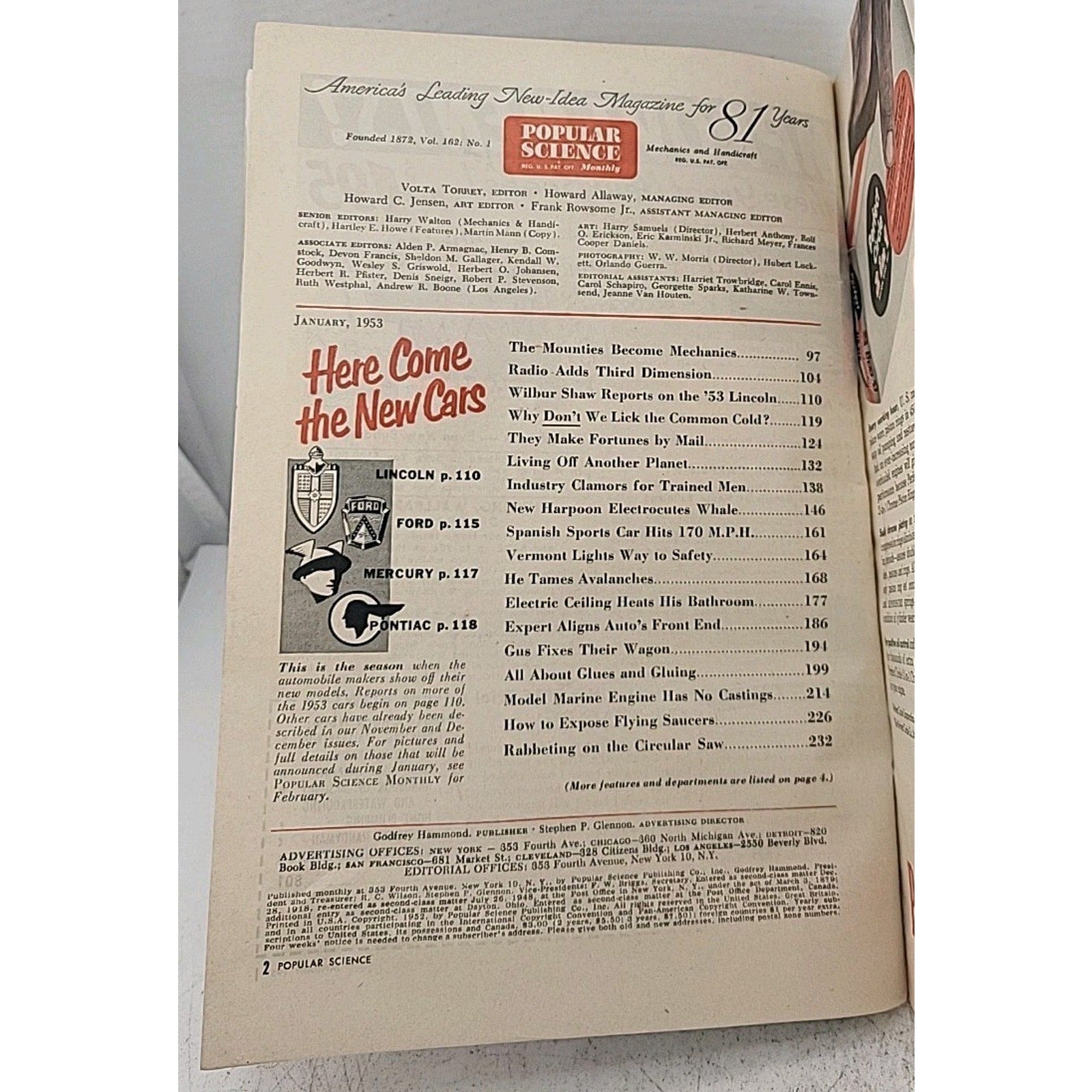 Popular Science Monthly - January 1953 - Vol. 162 No. 1