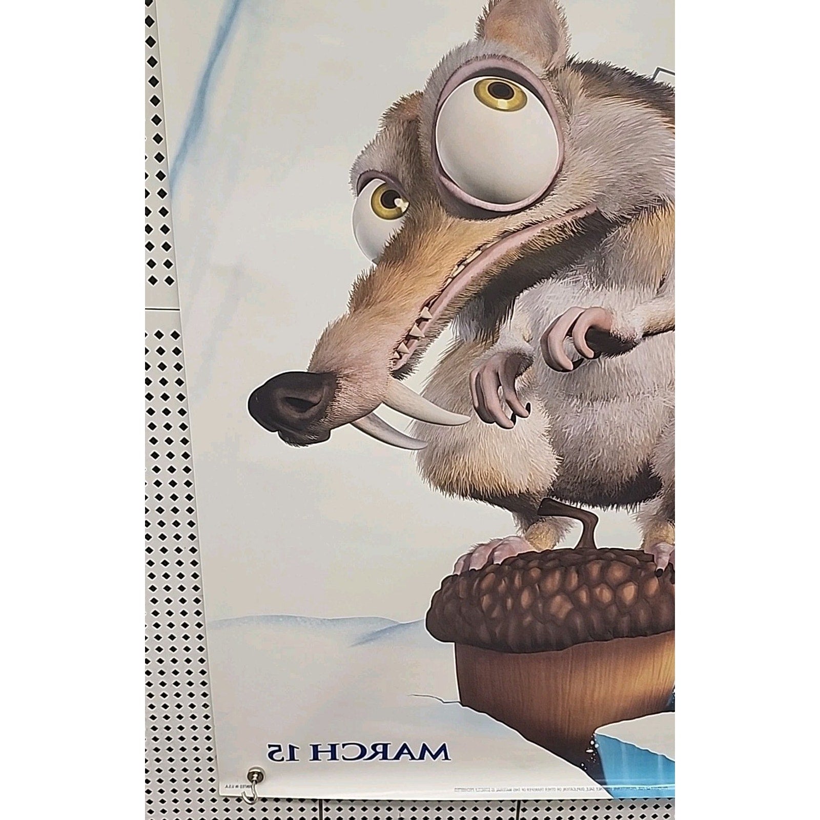 Ice Age (2002) Original Theatrical Poster Advance Version A 27x40 D/S