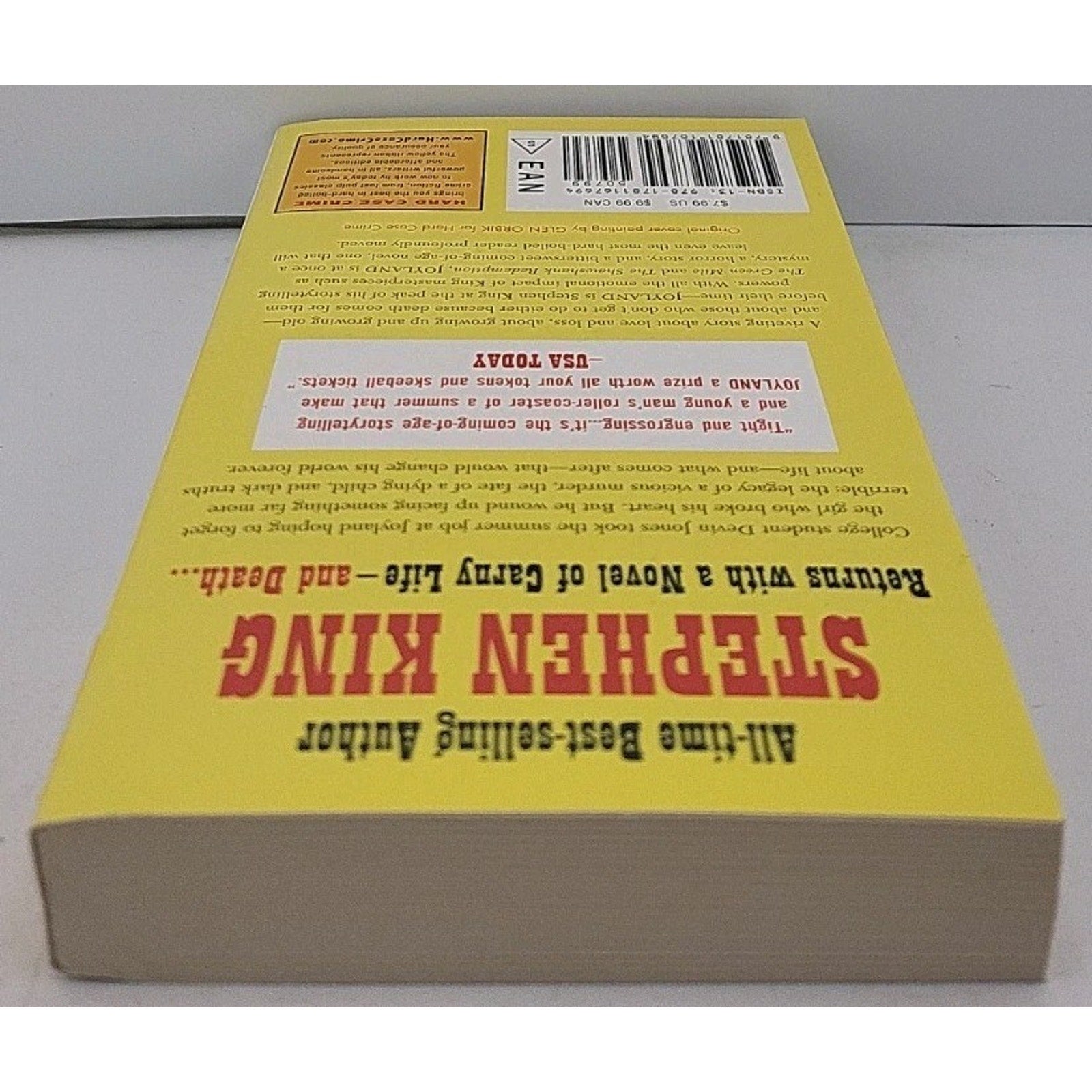 Joyland by Stephen King (2014, Mass Market)
