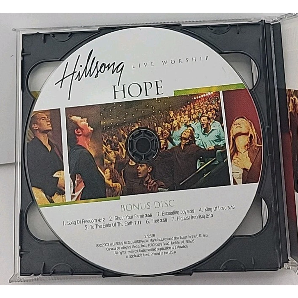 Hillsong Hope Live Worship 2 CD Album