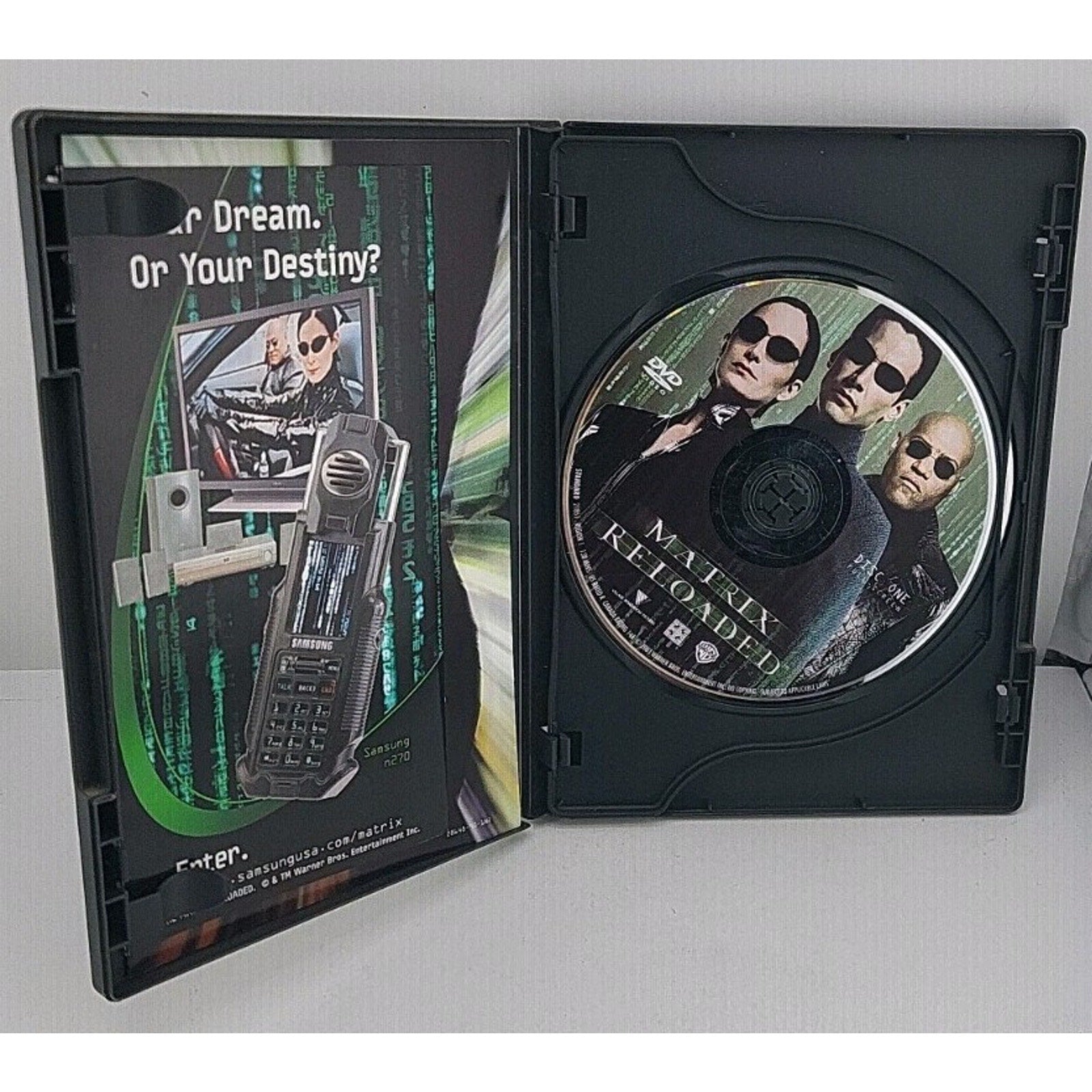 Matrix Reloaded DVD 2 Disc Only