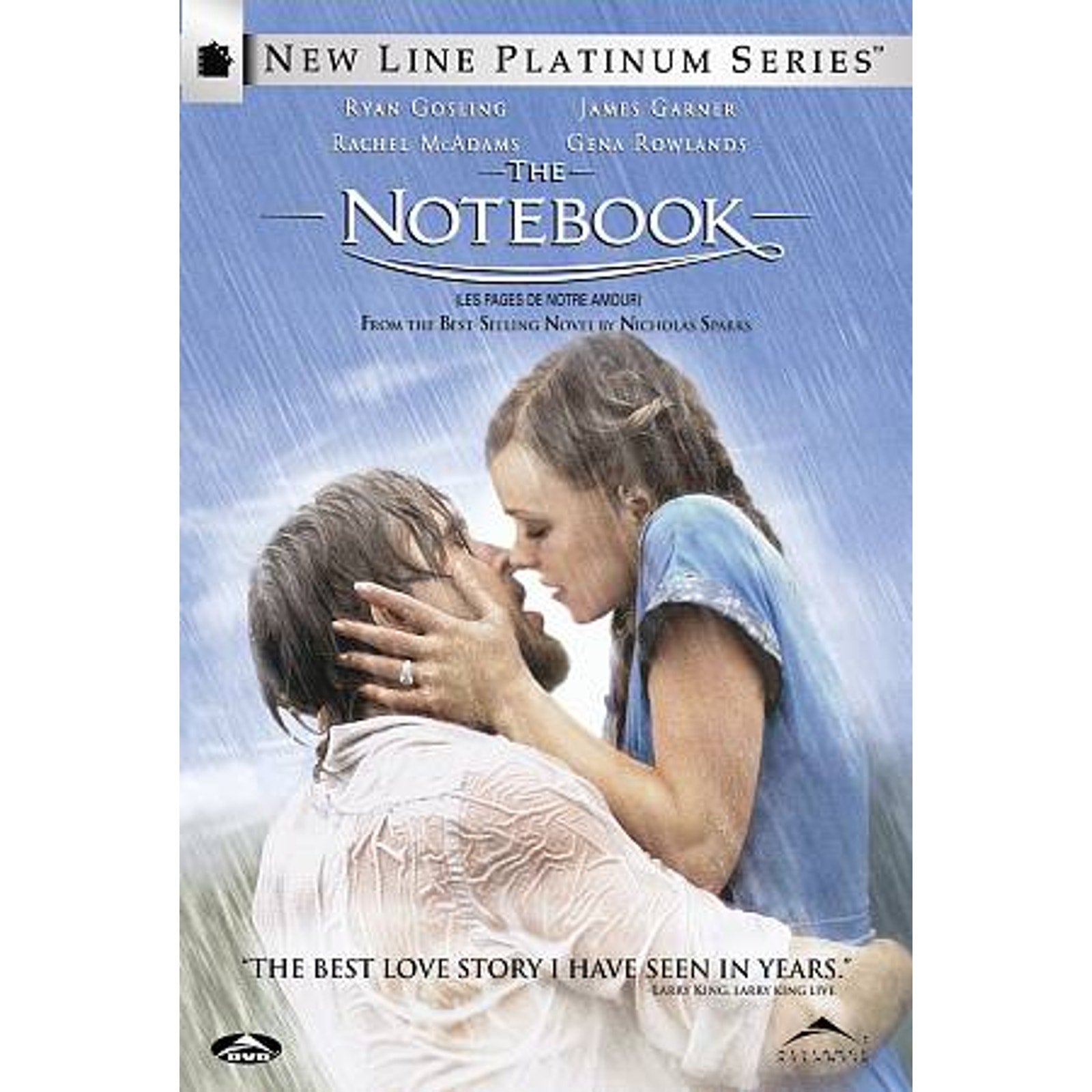 The Notebook (DVD, 2004, 2-Disc Set, Canadian French)