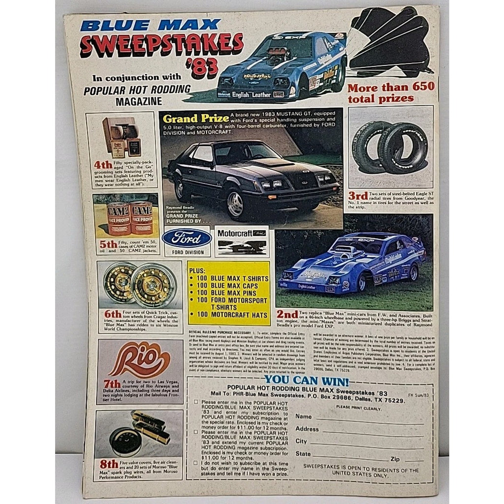 Fabulous Mustangs Magazine Summer 1983