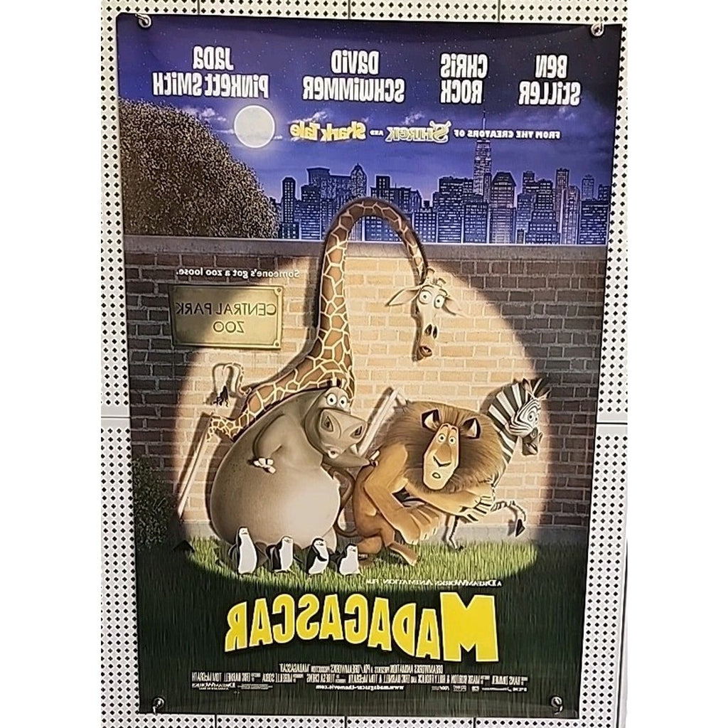 Madagascar Original 27x40 D/S Movie Poster 2005