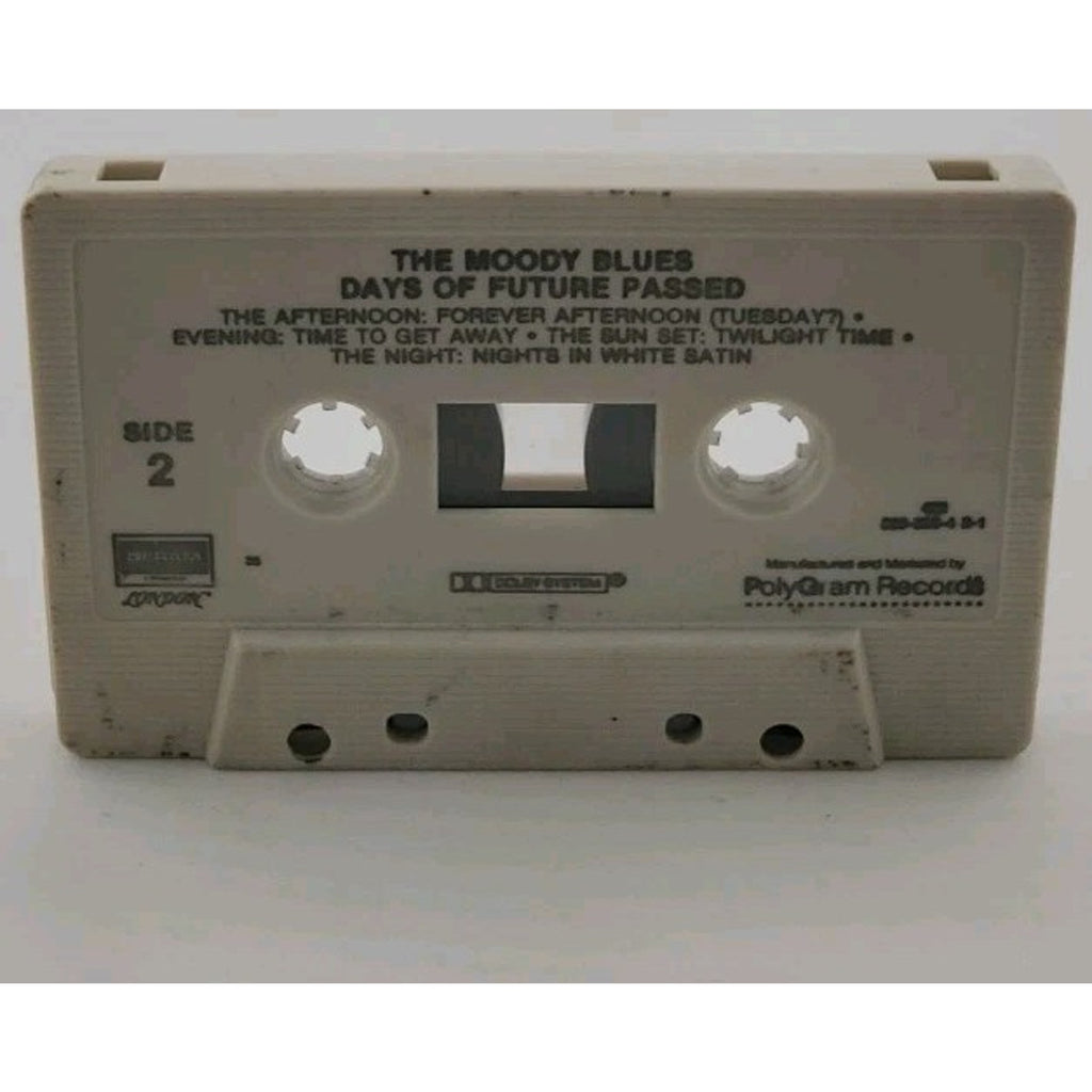 Days of Future Passed by The Moody Blues (Cassette, Feb-1987, Polydor)