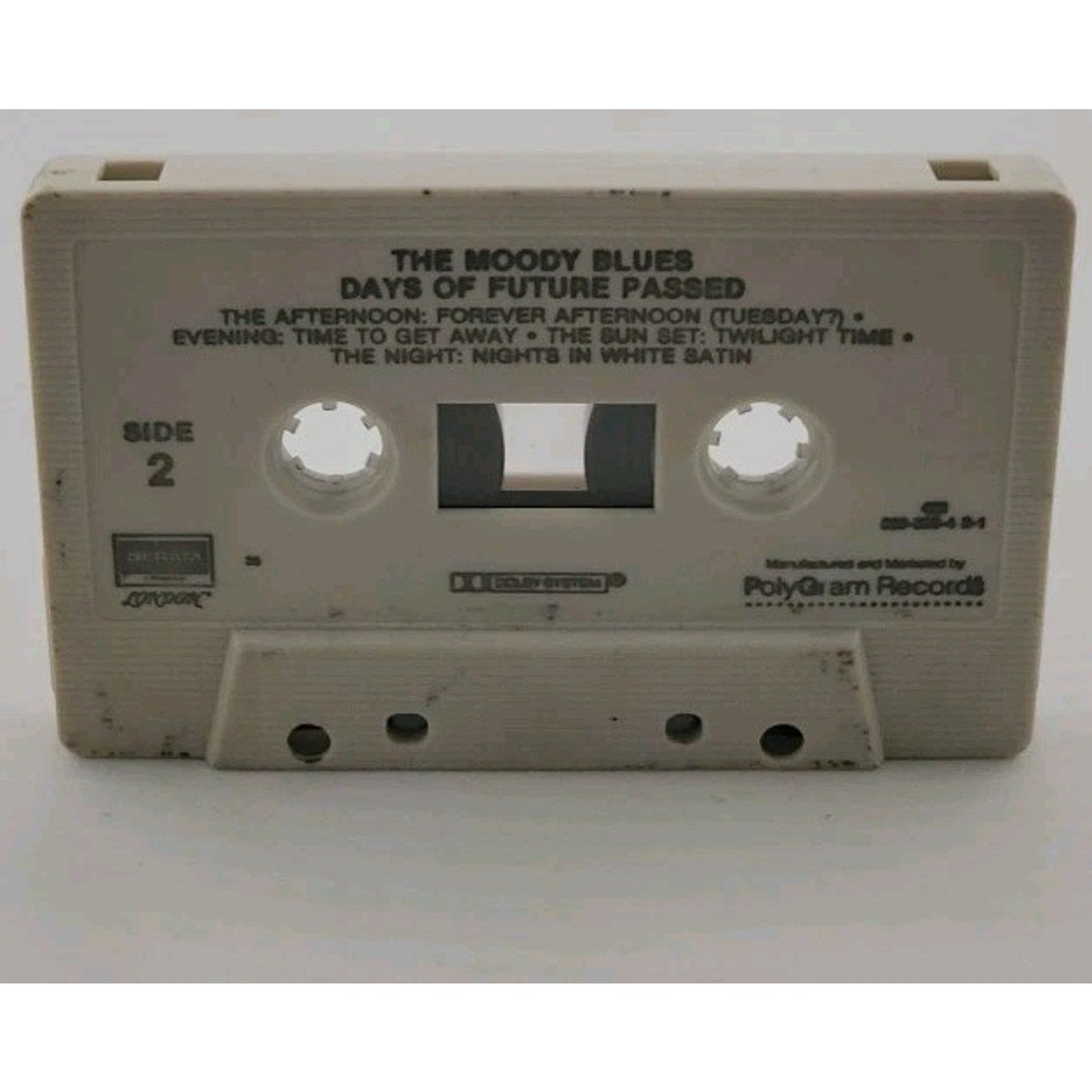 Days of Future Passed by The Moody Blues (Cassette, Feb-1987, Polydor)