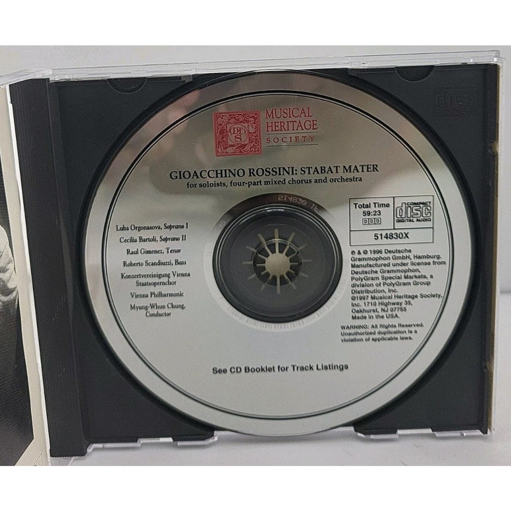Rossini Stabat Mater CD Wiener Philharmoniker Myung Whun Chung