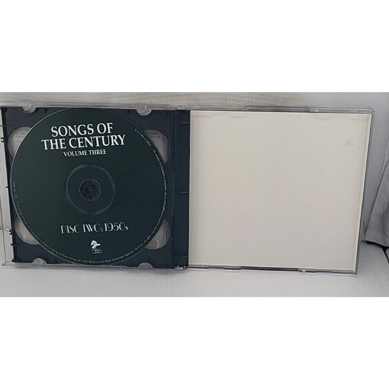 Songs of the Century 1940-1959 Vol.3 by Various Artists (CD) 2 Disc