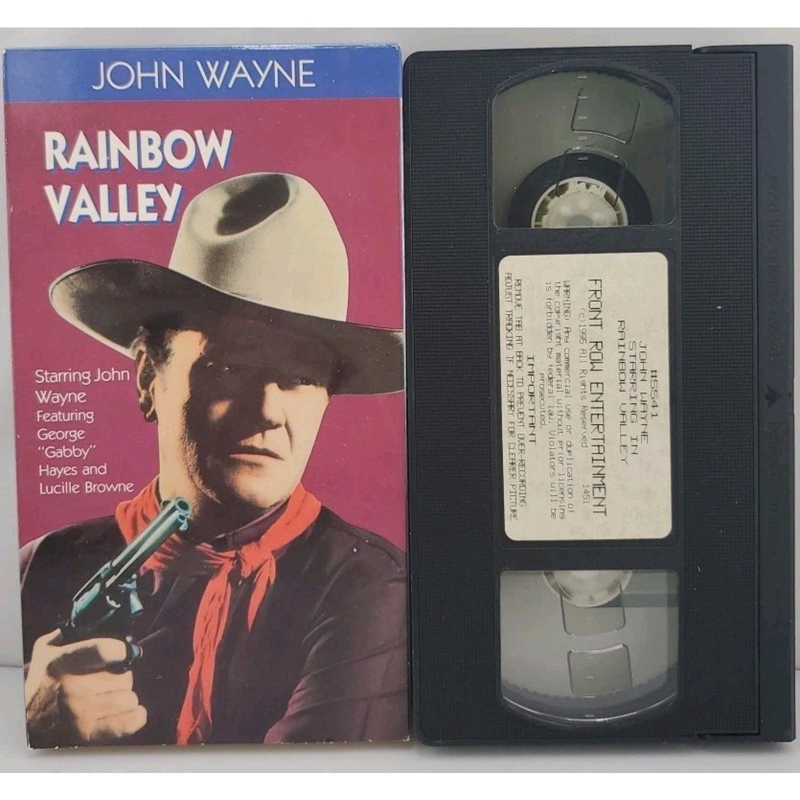 John Wayne Best of the West Classics Set of 4 VHS
