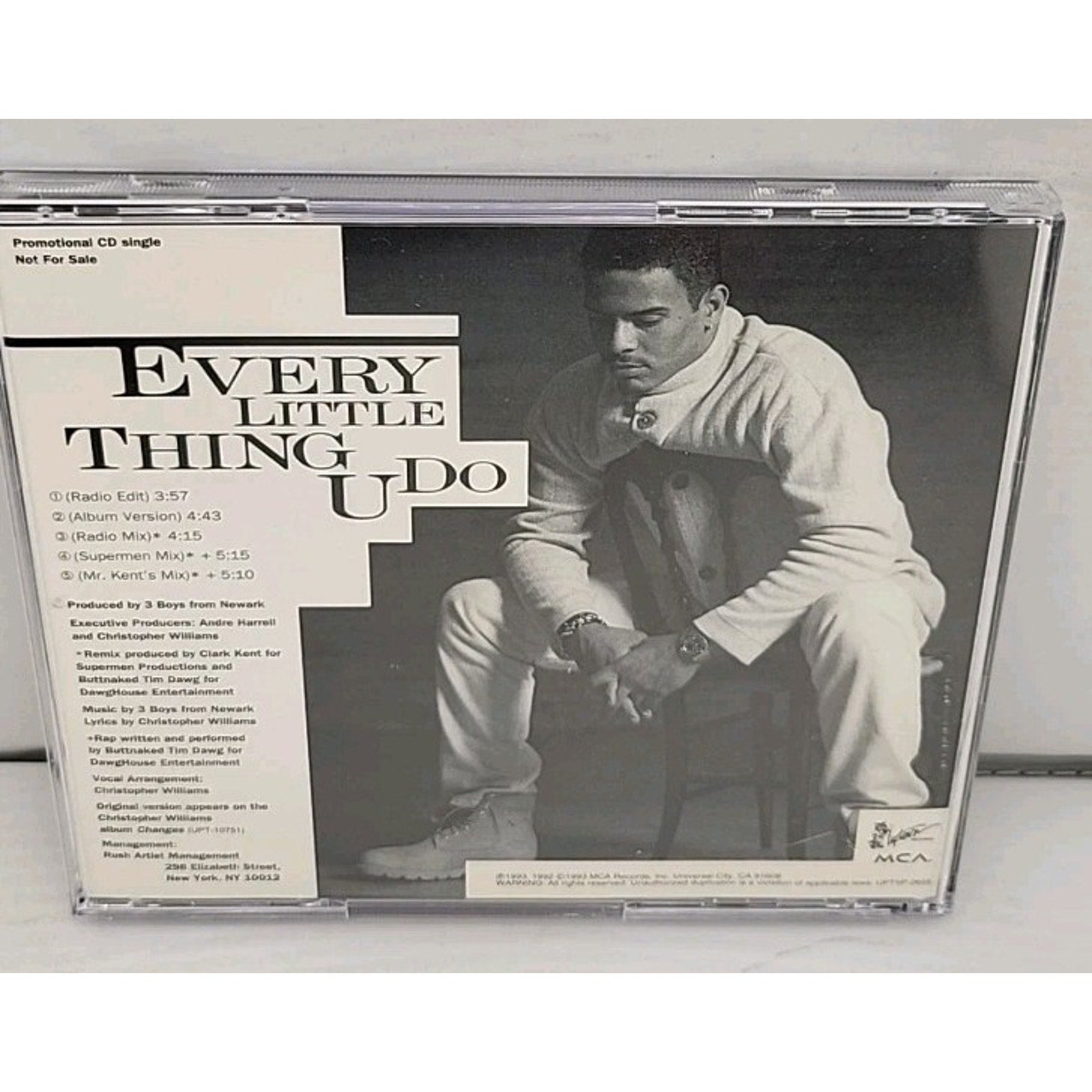 Christopher Williams - Every Little Thing U Do CD